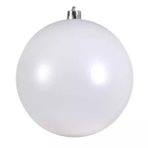Boule de Nol (D200 mm) Alpine Blanc