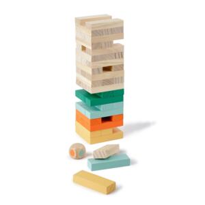Set di costruzioni in legno Mattoncini multicolore - Elementi arredo  bambini - Eminza