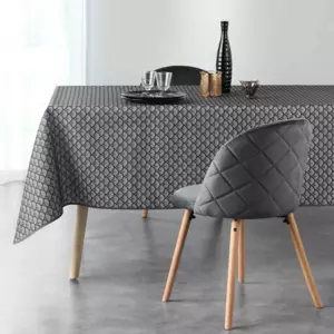 Nappe rectangulaire anti tache (L240 cm) Artchic Gris anthracite