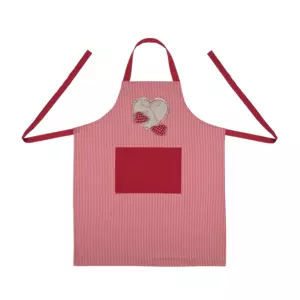Tablier de cuisine avec poche Marianne Rouge