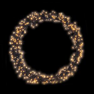 Corona de Navidad luminosa 400 LED Blanco cálido