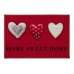 Tapis multi-usage (60 cm) Home Passion Rouge