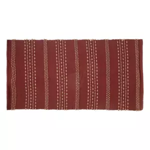 Tapis coton et jute (140 cm) Bota Terracotta