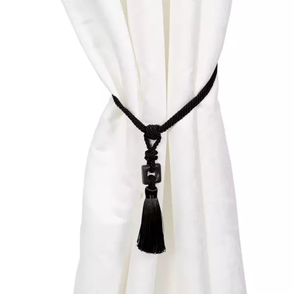 LUANCE Pince Métal ARCHI Noir/argent - 2 Pcs - 10