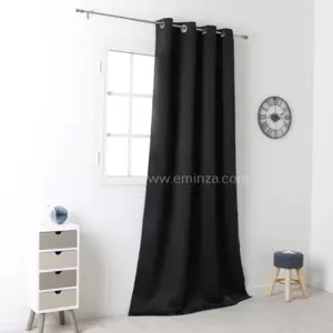 Rideau occultant (140 x H280 cm) Notte Noir
