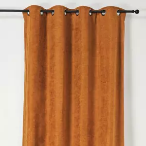 Rideau occultant isolant (140 x H260 cm) Alaska Orange clair