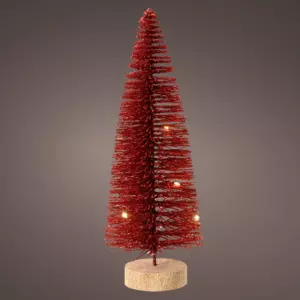 Sapin lumineux Lidy 30 cm Rouge 