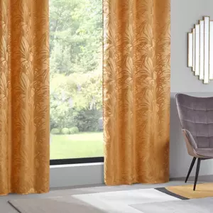 Cortina opaca (140 X 260 cm) Kai Amarillo ocre