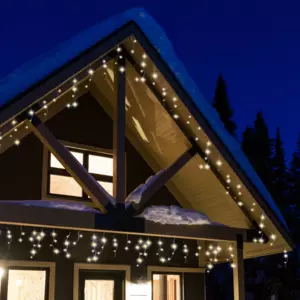 Stalactite lumineuse Stars L11 m Blanc chaud 259 LED CN