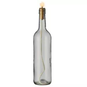 Botella a pilas con luz Blanco clido 1 LED