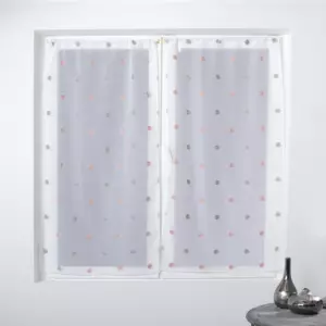 Paire de voilage (60 x 160 cm) Smarties Gris