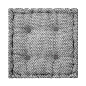Coussin de sol carr (40 cm) Otto Gris