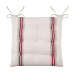 Coussin de chaise Montauban Rouge