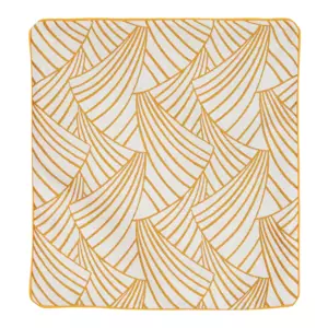 Housse de coussin carre (40 cm) Ardeco Jaune