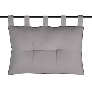 Tte de lit coton (70 cm) Duo Gris clair