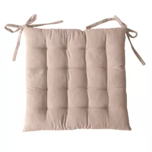 Cojn de silla en algodn reciclado Dune Beige