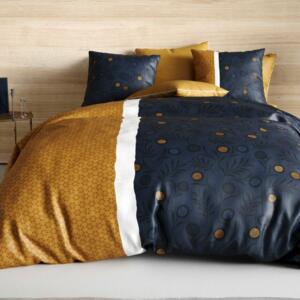 Juego de sábanas en algodón cama 140 cm 4 piezas Bel'or Amarillo