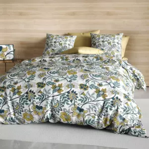 Funda n rdica y dos fundas de almohada en algod n 240 cm