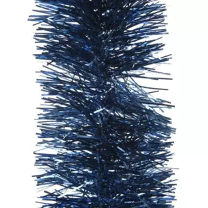 Guirlande de Nol (D10 cm) Luxe Alpine Bleu nuit