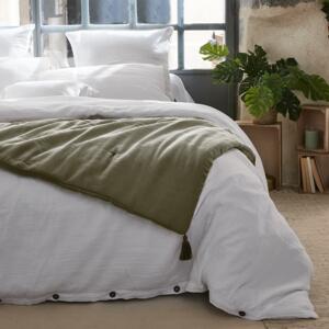 Runner letto garza di cotone (90 x 200 cm) Gaa Verde rosmarino