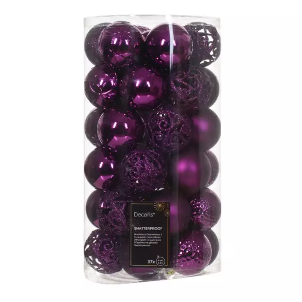 Christbaum Schmuck - Totenköpfe Weihnachtsmann - 6er Set - Schädel Deko Gothic e
