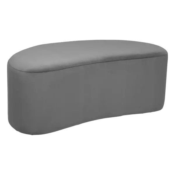 Banca terciopelo Malone Gris