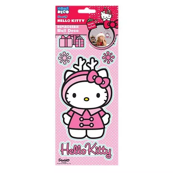 Stickers pour fentre replaables Hello Kitty