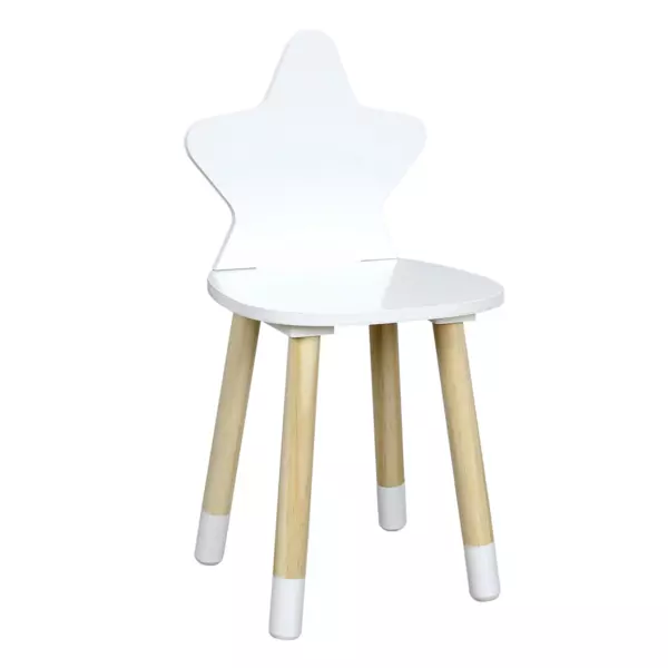 Silla infantil Estrella Blanco