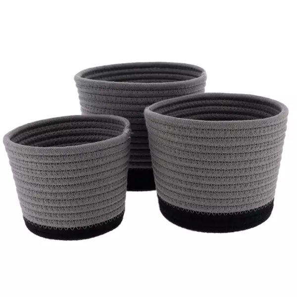 St af 3 kurve (H16 cm) Black Line Gr/Sort