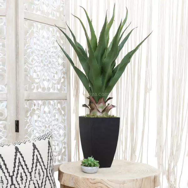 Plante artificielle (H73 cm) Palmier en pot