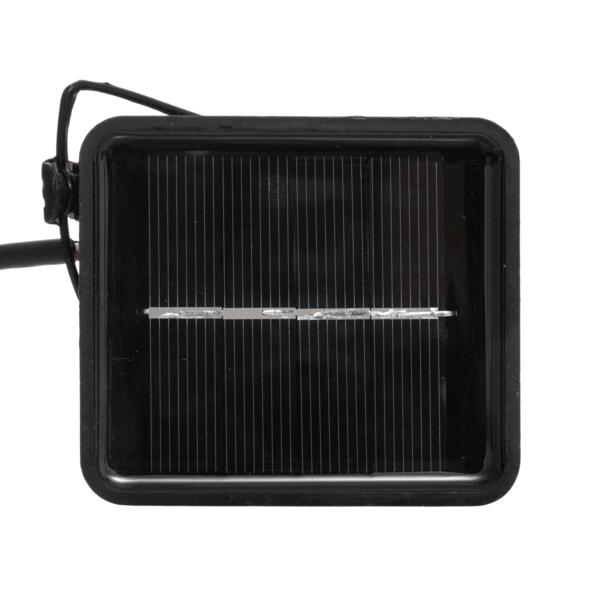 Guirlande solaire Ã  LED Ampoule - Transparent/Blanc chaud 3