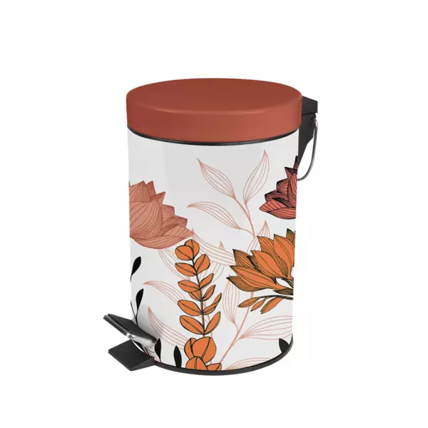 Cubo de basura rosa Amelina Decoraci n de ba o Eminza