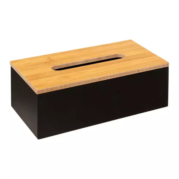 Caja de pañuelos Modern Carbon