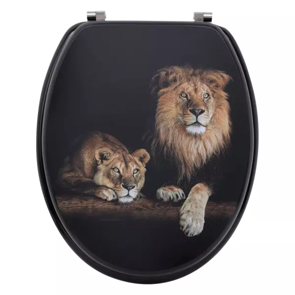 WC Sitz Africa Schwarz