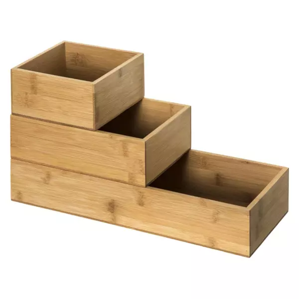 Bambusorganizer Tidysmart Naturfarben