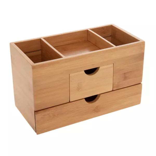 Make-up organizer Natureo Bamboe