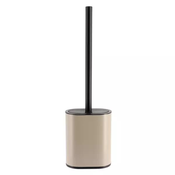 Escobillero WC con cabeza plana Black Line Cadena/Negro