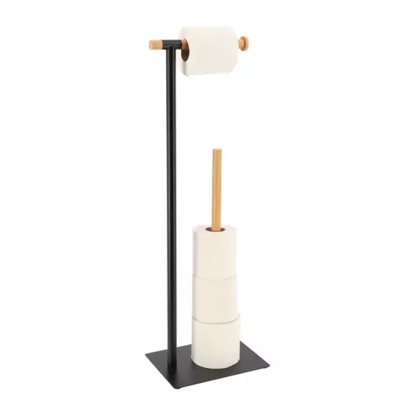 EZ-FLO Toilettenpapierhalter – Versenkte Montage, Chrom-Finish, Inkl. Weißer Rolle