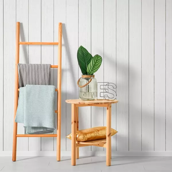 Selvklæbende vægdekoration (321 x 260 cm) Bomuld og Lavendel Grå