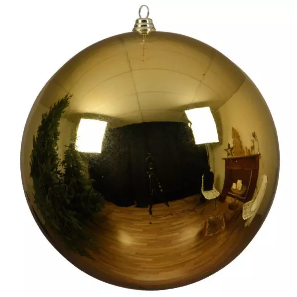 Boule de Noël (D140 mm) Alpine Or