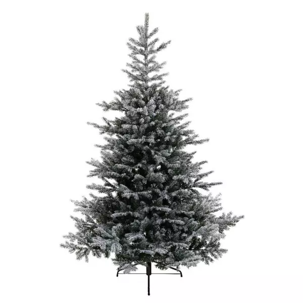 Sapin artificiel de Noël Glorious H150 cm Vert enneigé