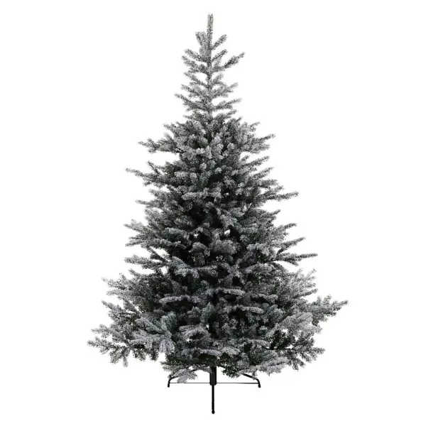 Knstlicher Weihnachtsbaum Glorious H300 cm Grn verschneit