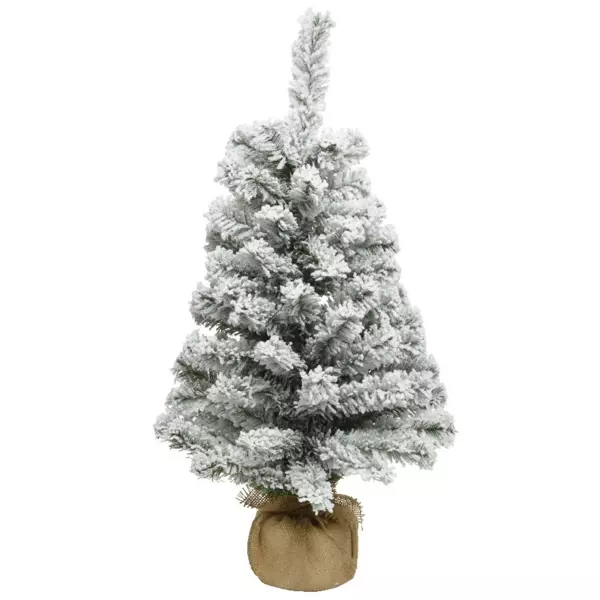 Abeto artificial de Navidad Royal Altura 60 cm Verde nevado