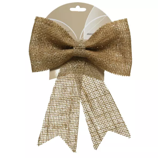 Grote Trsor strik naturelkleur