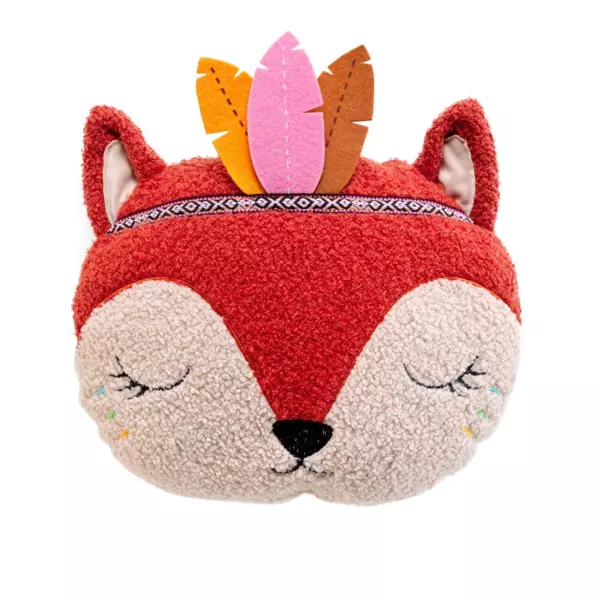 Coussin enfant Anatole Marron