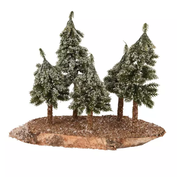 Sapin artificiel de table (H25 cm) En forêt Vert