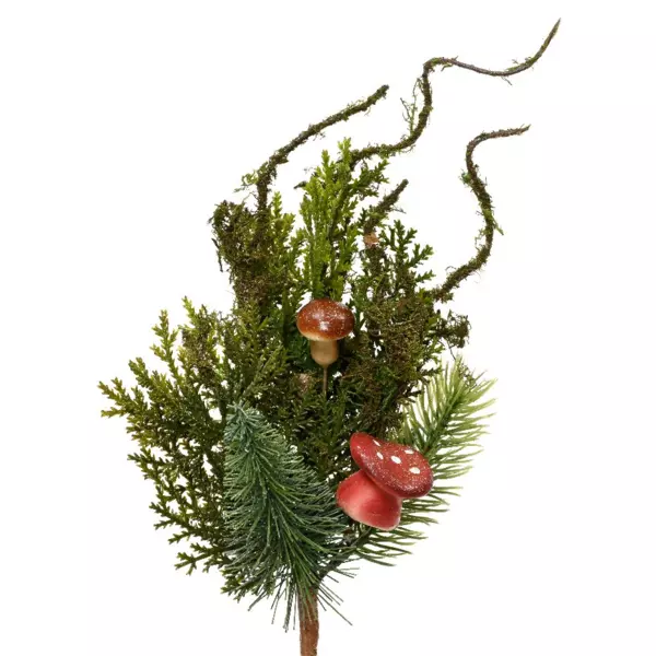 Julegren (25 cm) Grønne svampe