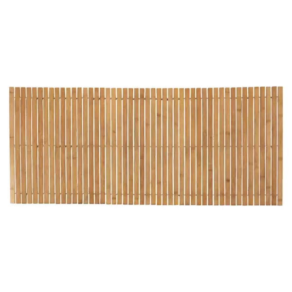 Badeværelsesmåtte i bambus (120 x 50 cm) Leo Beige