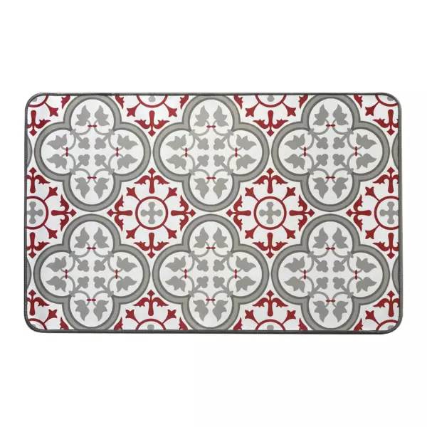 Skridsikker entrémåtte (50 x 80 cm) Paco Rød