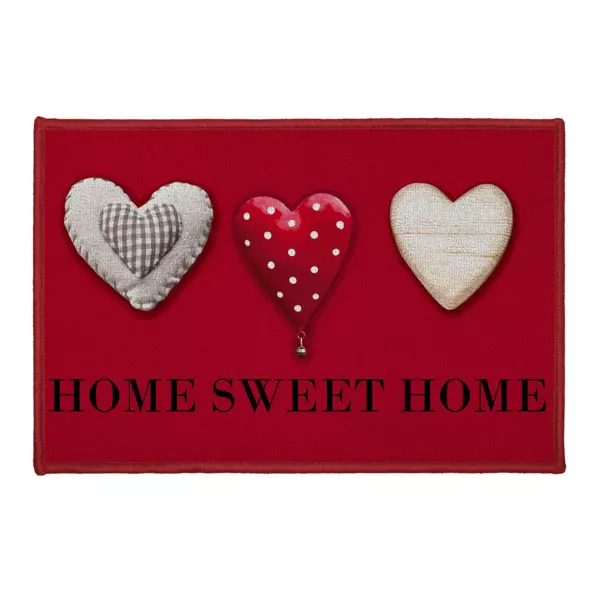 Universele mat (60 cm) Home Passion Rood